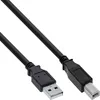 InLine USB 2.0 Kabel, A an B, schwarz, 7m, 7 m, USB A, USB Produktbild-Vorschau 5
