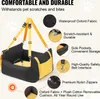 A dog car seat with various features highlighted by text and close-up images. Náhled obrázku produktu