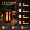 Solar Laterne 2er Set mit Flammeneffekt, Solar Produktbild-Vorschau 2