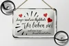Blechschild Spruch 18x12cm Jungs sind wie Highheels wir Produktbild-Vorschau 2