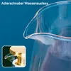 Glaskrug 2 Liter Karaffe Trinkflasche aus Borosilikatglas Produktbild-Vorschau 4
