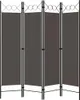 vidaXL 4-tlg. Raumteiler Anthrazit 160 x 180 cm Produktbild-Vorschau 1