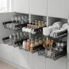 XINZI Panier coulissant pour armoire de cuisine 60 cm, lot Voir les images du produit 7