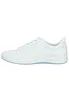 Casualowe sznurowane buty damskie w kolorze białym Podgląd zdjęcia produktu 35