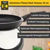 Karl Krüger 40032 Aluminium Pfanne Venezia flach, 32 cm Produktbild-Vorschau 3