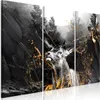 Vlies Leinwandbild - King of the Woods (3 Parts) 90x60 cm Produktbild-Vorschau 1