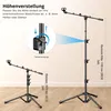 Mikrofonständer mit Galgenarm und Tragetasche – Stabiles Produktbild-Vorschau 4