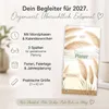 Paarkalender 2027 Pampas 21x42 cm 3 Spalten Sticker-Spalte Produktbild-Vorschau 2