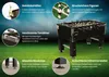 Bandito Kickertisch Profi Soccer Deluxe schwarz, massiver Produktbild-Vorschau 2