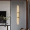 Safara - elegancki kinkiet nowoczesny LED Złoty 60 cm Podgląd zdjęcia produktu 4