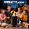 Outsunny Feuerschale Ø16x25cm Edelstahl Feuerstelle mit Produktbild-Vorschau 8