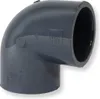 PVC-U Fitting Winkel 90°, Ø 50 mm, mit Klebemuffen 8er-Set Produktbild-Vorschau 2