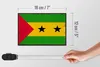 Holzschild Flagge São Tomé und Príncipe 18x12cm Retro Flag Produktbild-Vorschau 6