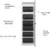 Schuhschrank Schuhregal Schuhkipper Schuhständer Produktbild-Vorschau 6