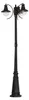 Lindby Außenleuchte Eddie, 198 cm, rost, Metall, IP44, E27 Produktbild-Vorschau 1