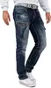Cipo & Baxx Herren Regular Fit Jeans Stonewashed CD296 Blue Produktbild-Vorschau 4