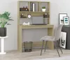Scrivania con ripiano rovere Sonoma 102x45x148 cm materiale Anteprima dell’immagine prodotto 9
