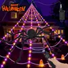Halloween Decorations 250 LEDs Spider Web,59 Zoll Halloween Produktbild-Vorschau 1