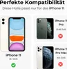 iPhone Handy Tasche Handyhülle Schutz Hülle Blumen Flip Produktbild-Vorschau 2