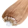 hair2heart Premium Microring Extensions Echthaar glatt - 25 Produktbild-Vorschau 1