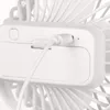 2 STK USB Tischventilator Mini Clip Fan mit Batterie Tisch Produktbild-Vorschau 12