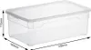 Rotho Aufbewahrungsbox CLEAR mit Deckel 5 L transparent Produktbild-Vorschau 2