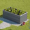 PRIMEYARD LILLY Hochbeet Stahl verzinkt 200x100x78 cm - Produktbild-Vorschau 3