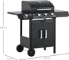 Outsunny Gasgrill mit Rädern 846-064V90 Produktbild-Vorschau 3