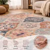 Tappeto da salotto vintage boho moderno a pelo corto Anteprima dell’immagine prodotto 5