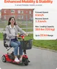 SucceBuy scooter électrique à 3 roues, scooter pliable pour Voir les images du produit 2