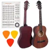 NN AG 34 Akustikgitarre 1/2 zum Erlernen des Spielens, matt Produktbild-Vorschau 1