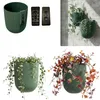 Lot de 2 supports muraux pour plantes, pot de fleurs mural, Voir les images du produit 1