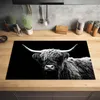 KitchenYeah© Herdabdeckplatte Schottischer Highlander - Kuh Produktbild-Vorschau 2