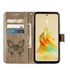 Lederhülle für OPPO Reno8 T 5G / A1 Pro 5G Schmetterling Produktbild-Vorschau 4