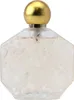 A perfume bottle with a gold cap. Anteprima dell’immagine prodotto