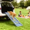 PawHut Hunderampe Auto klappbar Hundetreppe mit 10 Stufen Produktbild-Vorschau 2