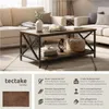 tectake® Couchtisch Pittsburgh 100 x 55 x 45,5 cm Produktbild-Vorschau 2