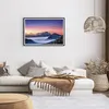 Gerahmtes Poster - Schwarzer Rahmen - Westen Sonne Berge - Produktbild-Vorschau 7