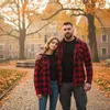 Brandit - CHECKED FLANELL Shirt schwarz / rot - XL Voir les images du produit 29