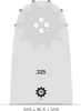 Oregon AdvanceCut Schwert 33 cm 1,3 mm .325" ( 130MLBK095 ) Produktbild-Vorschau 3