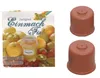 A product package for making jam and two plastic caps. Produktbild-Vorschau