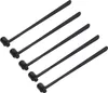 5PCS Plum Blossom Dermal Hammer Single End Black ABS Handle Náhled obrázku produktu 6
