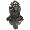 vidaXL Wandbrunnen Löwenkopf Design Bronze Produktbild-Vorschau 1