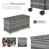 tectake® Auflagenbox Kuusamo 116 x 54 x 64 cm Produktbild-Vorschau 3
