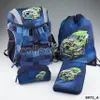 Schulrucksack 4-teiliges Set Monster Cars Produktbild-Vorschau 4