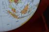 Globe politique et physique, 32 cm. Éclairé. Cadre en bois. Voir les images du produit 8