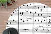 MuchoWow® Mauspad Mousepad Muster - Vogel - Musik 20x20 cm Produktbild-Vorschau 2