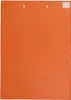 MAUL Schreibmappe A4 Hochformat Karton Folie orange Produktbild-Vorschau 7