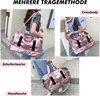 Sac de sport pour femmes, imperméable, avec compartiment à Voir les images du produit 6