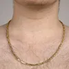 Goldkette Königskette Länge 55cm - Breite 3,5mm - 750-18 Produktbild-Vorschau 4
